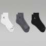 Носки баскетбольные Jordan Джордан Everyday Ankle Socks средние 3 пары (DX9655-911)
