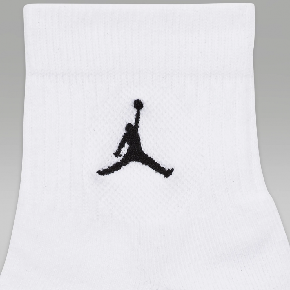 Носки баскетбольные Jordan Джордан Everyday Ankle Socks средние 3 пары (DX9655-911)