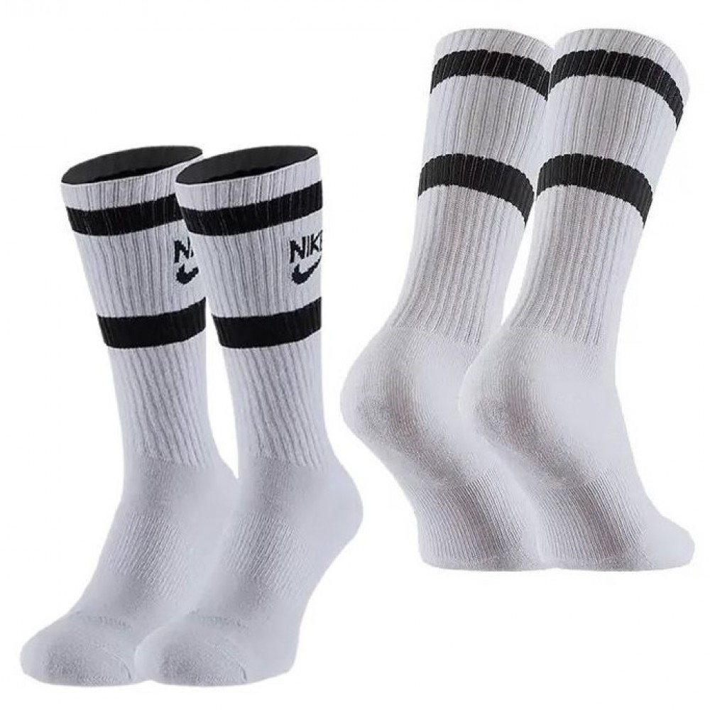 Носки спортивные Nike Heritage Crew Socks 2 пары (SK0205-100)