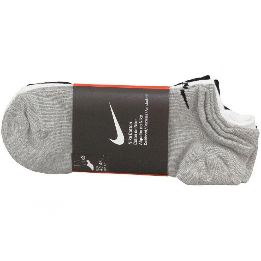 Носки Nike Lightweight Socks 3 пары для спорта и на каждый день (SX2554-901)