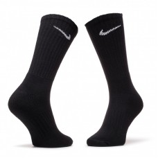 Носки спортивные Nike Value Cotton Crew 1 пара черные (SX4508-001.1)