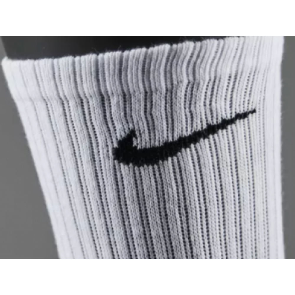 Носки спортивные Nike Value Cotton Crew 3 пары белые (SX4508-101)