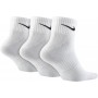 Носки спортивные Nike Perfomance  Lightweight Quarter Socks 3 пары белые (SX4706-101)