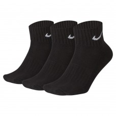 Носки спортивные Nike Value Cush Ankle 3 пары черные (SX4926-001)