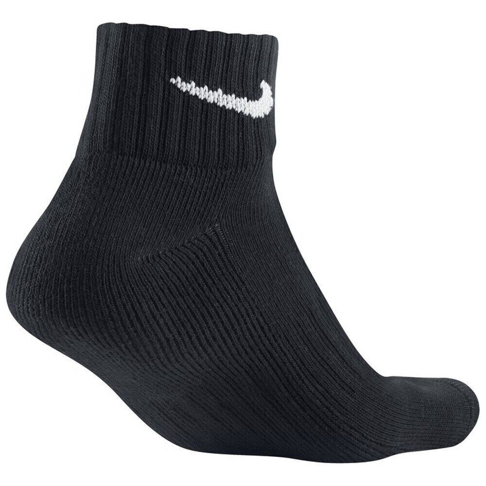 Носки спортивные Nike Value Cush Ankle 3 пары черные (SX4926-001)
