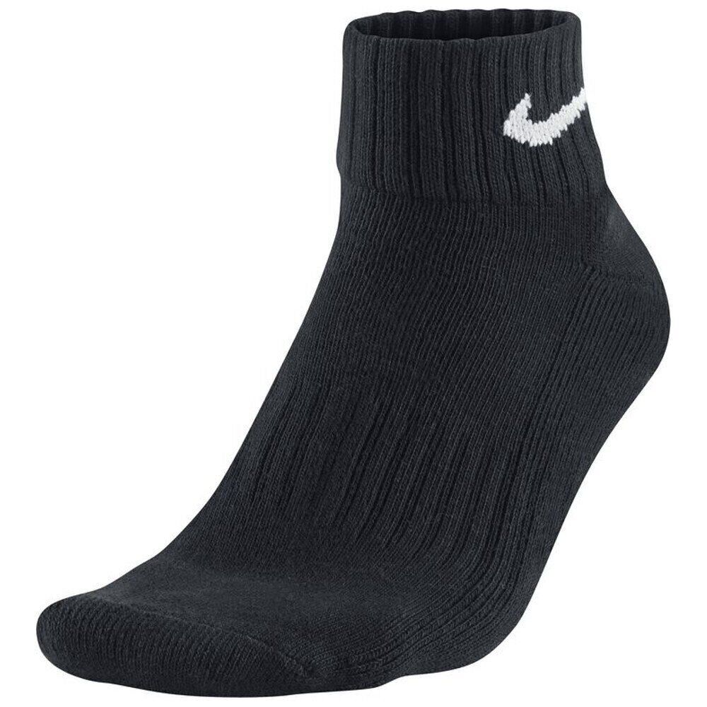 Носки спортивные Nike Value Cush Ankle 3 пары черные (SX4926-001)
