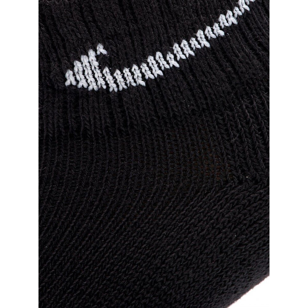 Носки спортивные Nike Value Cush Ankle 3 пары черные (SX4926-001)