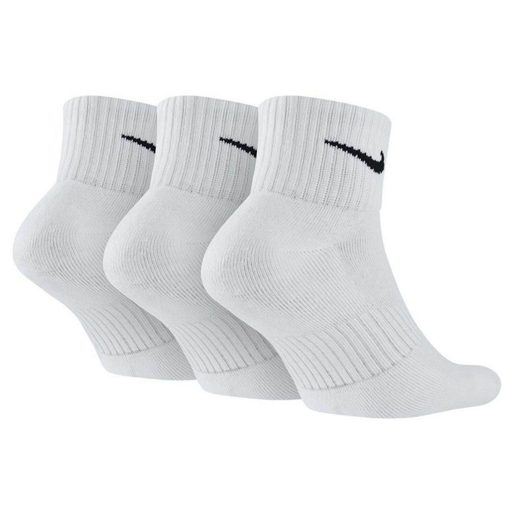 Носки спортивные Nike Value Cush Ankle 3 пары белые (SX4926-101)