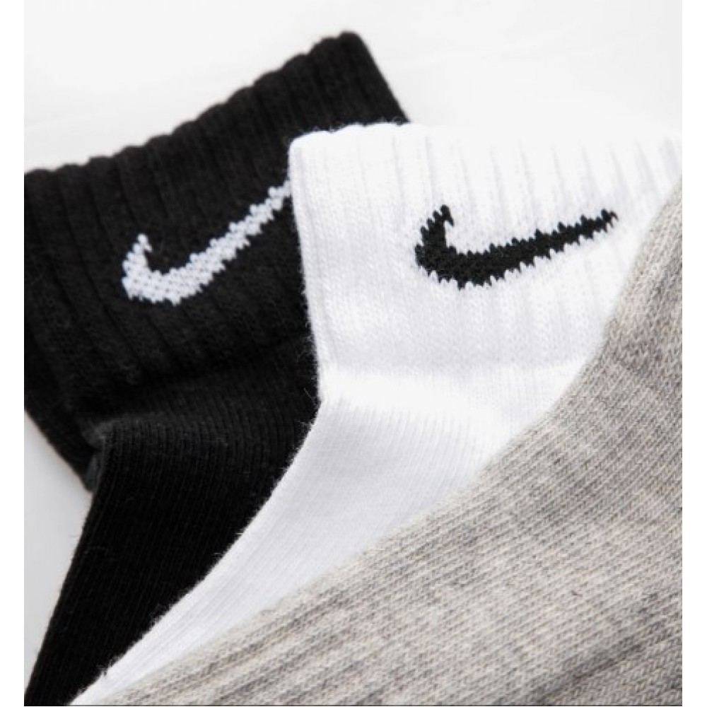 Носки спортивные Nike Value Cush Ankle 3 пары (SX4926-901)