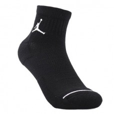 Носки спортивные баскетбольные Jordan Jumpman Quarter 1 пара черные (SX5544-010.1)