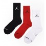 Носки баскетбольные спортивные Nike Jordan Jumpman Crew 3 пары (SX5545-011)