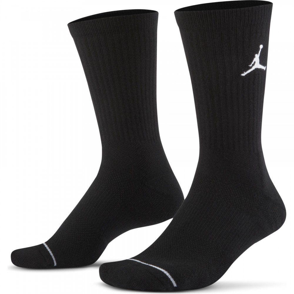 Носки баскетбольные спортивные Nike Jordan Jumpman Crew 1 пара черные (SX5545-013.1)