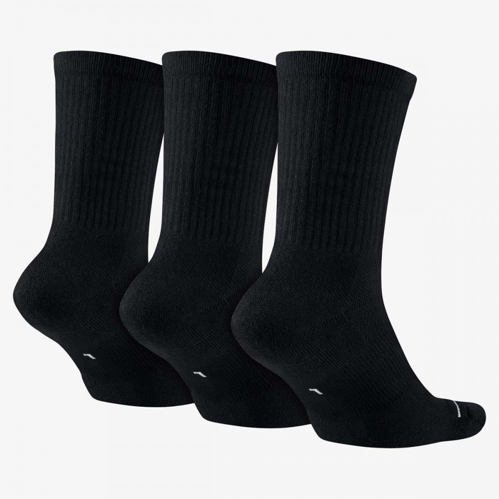 Носки баскетбольные спортивные Nike Jordan Jumpman Crew 3 пары черные (SX5545-013)