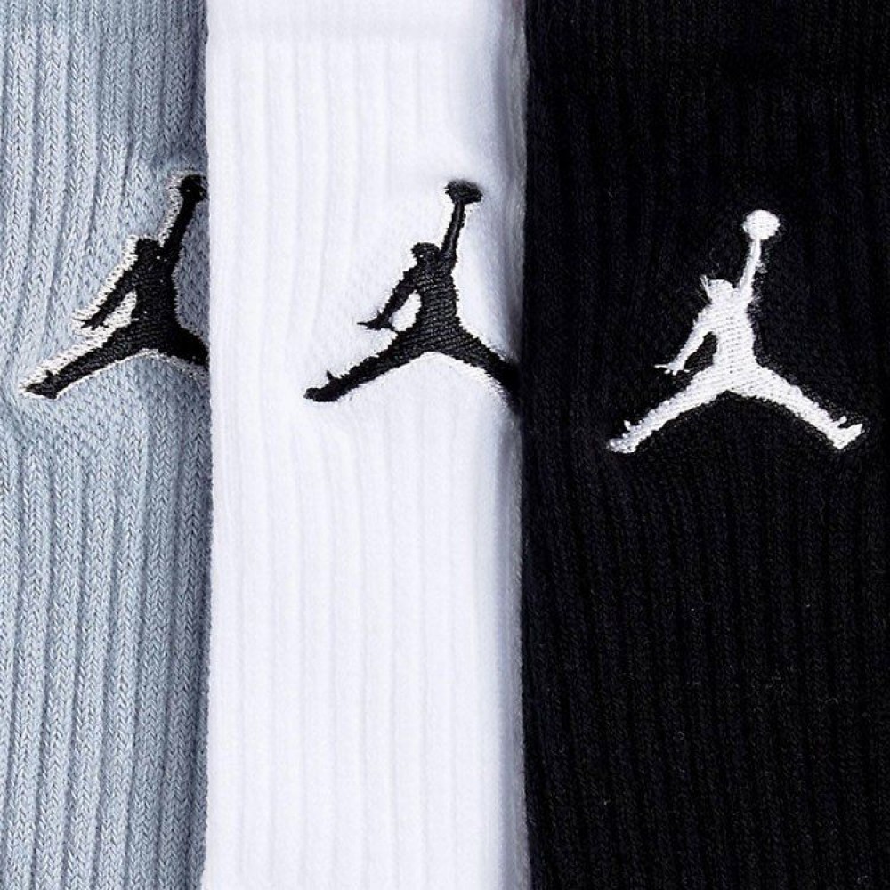 Носки баскетбольные спортивные Nike Jordan Jumpman Crew 3-pack (SX5545-019)