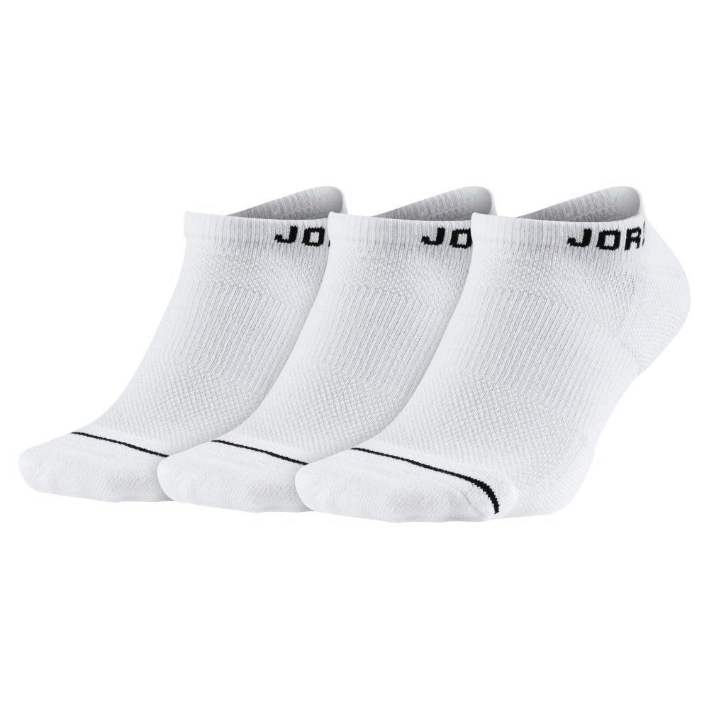 Носки спортивные Jordan Jumpman No Show 3-pack белые (SX5546-100)