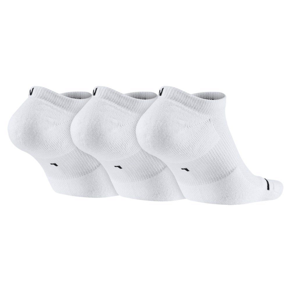 Носки спортивные Jordan Jumpman No Show 3-pack белые (SX5546-100)
