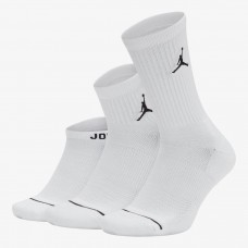 Носки баскетбольные Jordan Waterfall Socks 3 пары (SX6274-100) 