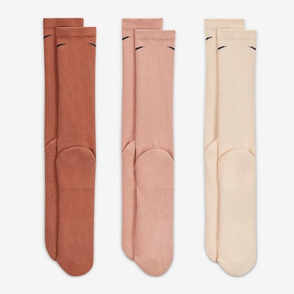 Носки спортивные Nike Everyday Plus Cushioned Socks 3 пары мультиколор (SX6888-914)