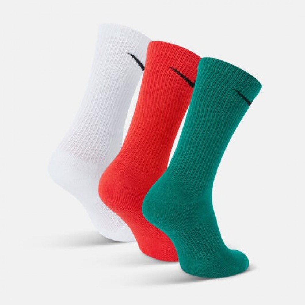 Носки спортивные Nike Everyday Plus Cushioned Socks 3 пары мультиколор (SX6888-929)