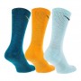 Носки спортивные Nike Everyday Plus Cushioned Socks 3 пары мультиколор (SX6888-932)