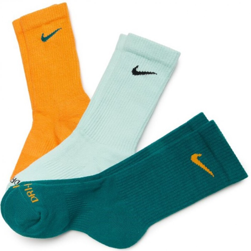 Носки спортивные Nike Everyday Plus Cushioned Socks 3 пары мультиколор (SX6888-932)