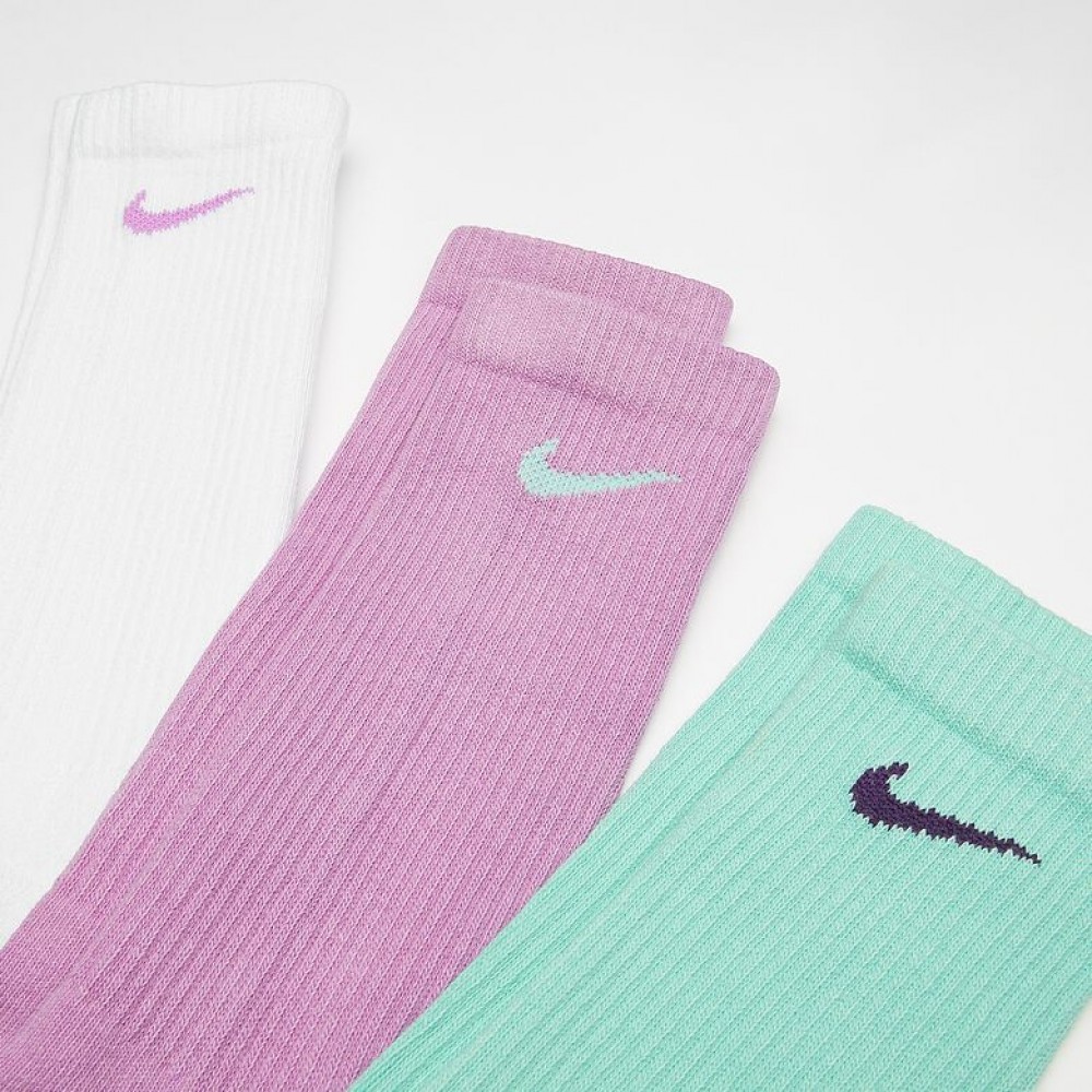 Носки спортивные Nike Everyday Plus Cushioned Socks 3 пары мультиколор (SX6888-993)