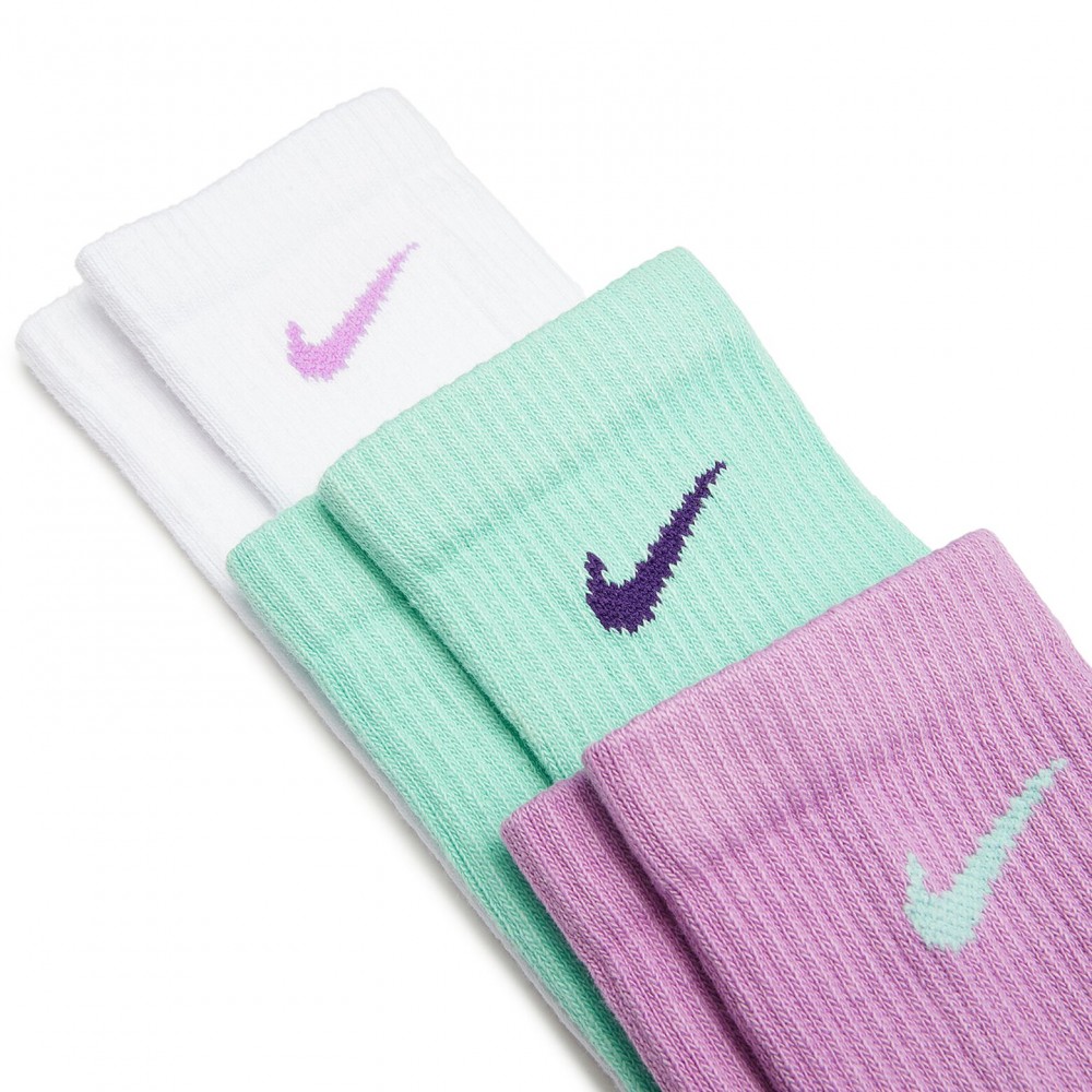 Носки спортивные Nike Everyday Plus Cushioned Socks 3 пары мультиколор (SX6888-993)