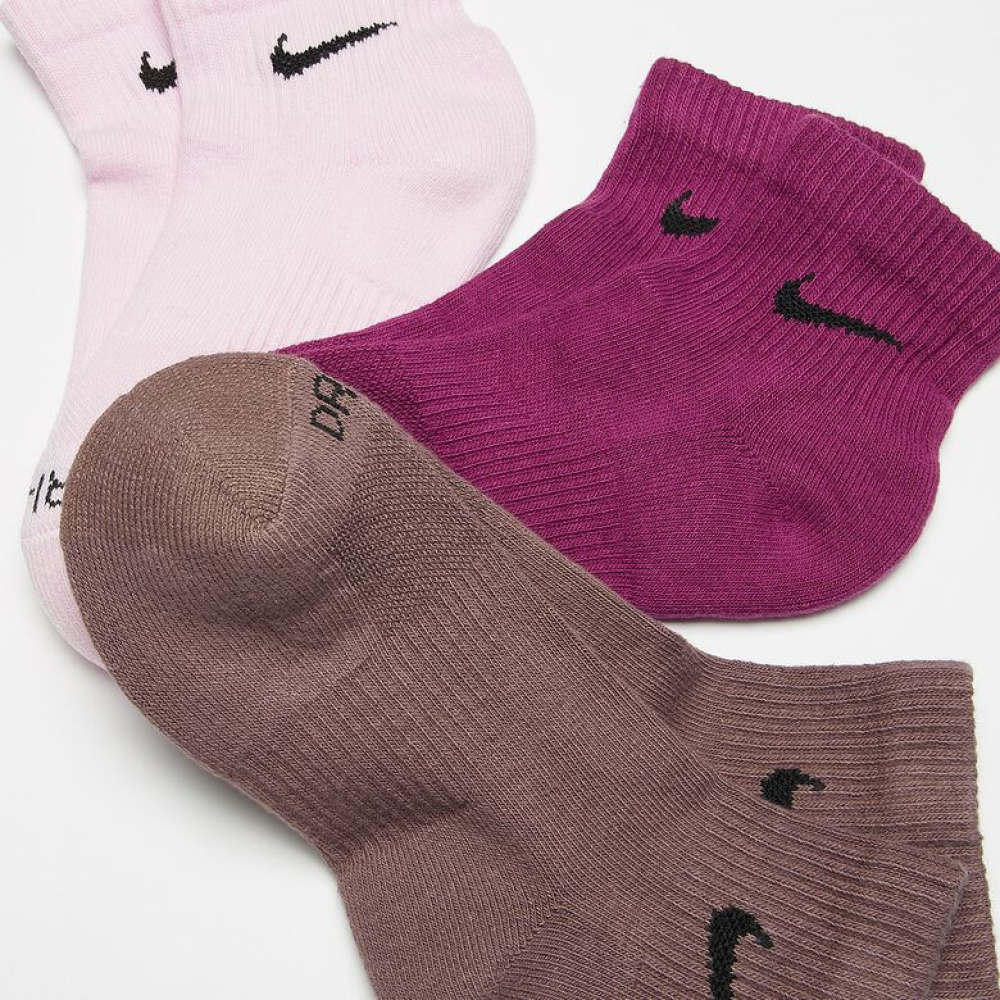Носки спортивные Nike Everyday Plus Cushioned 3 пары (SX6890-961)