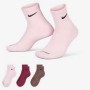 Носки спортивные Nike Everyday Plus Cushioned 3 пары (SX6890-961)