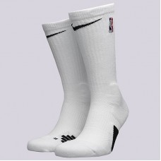 Носки баскетбольные Nike Elite Crew NBA белые (SX7587-100)