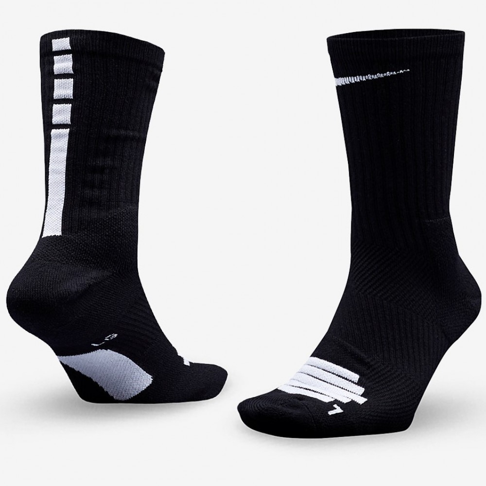 Носки баскетбольные Nike Elite Basketball Crew Socks черные (SX7622-013)