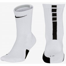 Носки баскетбольные Nike Elite Basketbal Socks белые (SX7622-100)