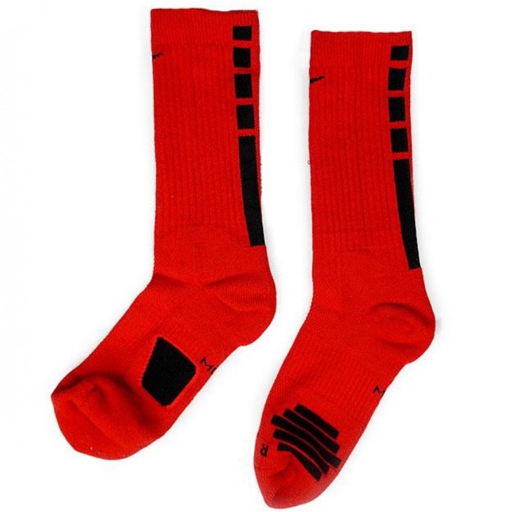 Носки баскетбольные Nike Elite Crew красные (SX7622-657)