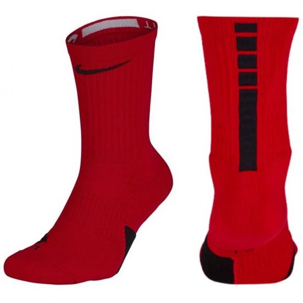Носки баскетбольные Nike Elite Crew красные (SX7622-657)