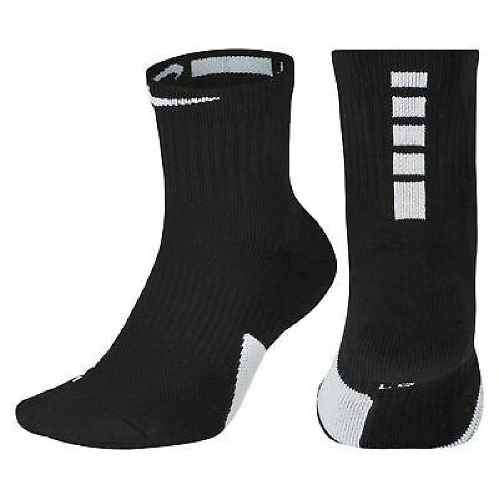 Носки баскетбольные Nike Elite Basketball Crew Socks черные (SX7625-013)