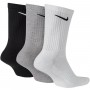Носки спортивные Nike Everyday Cushion Crew 3 пары черный-серый-белый (SX7664-901)