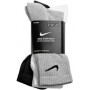 Носки спортивные Nike Everyday Cushion Crew 3 пары черный-серый-белый (SX7664-964)