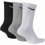 Носки спортивные Nike Everyday Cushion Crew 3 пары черный-серый-белый (SX7664-964)