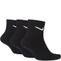 Носки спортивные Nike Everyday Cushion Ankle 3 пары черные (SX7667-010)