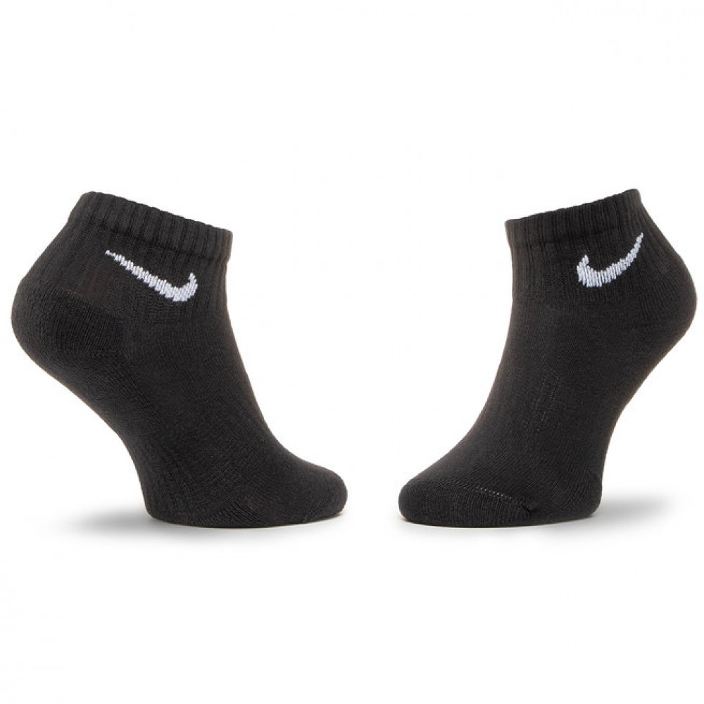 Носки спортивные Nike Everyday Cushion Ankle 3 пары черные (SX7667-010)