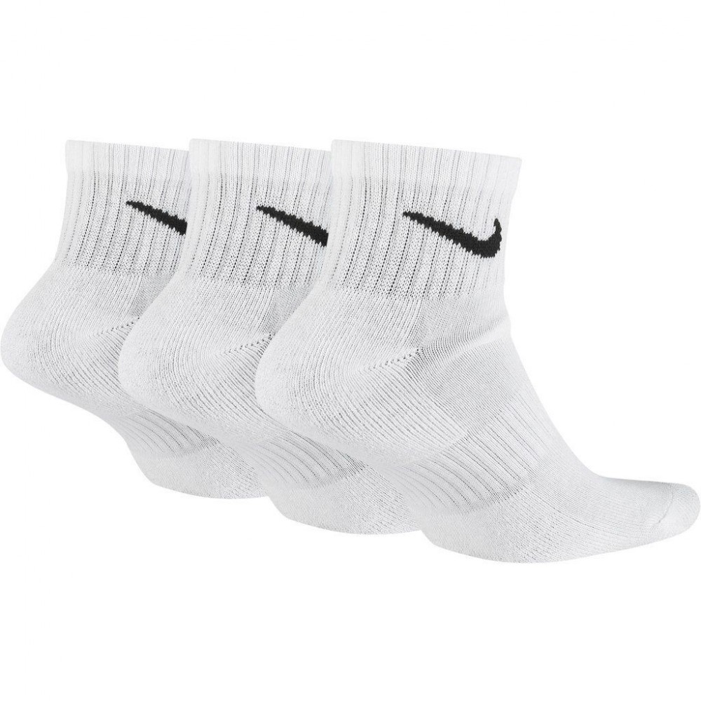 Носки спортивные Nike Everyday Cushion Ankle 3 пары белые (SX7667-100)