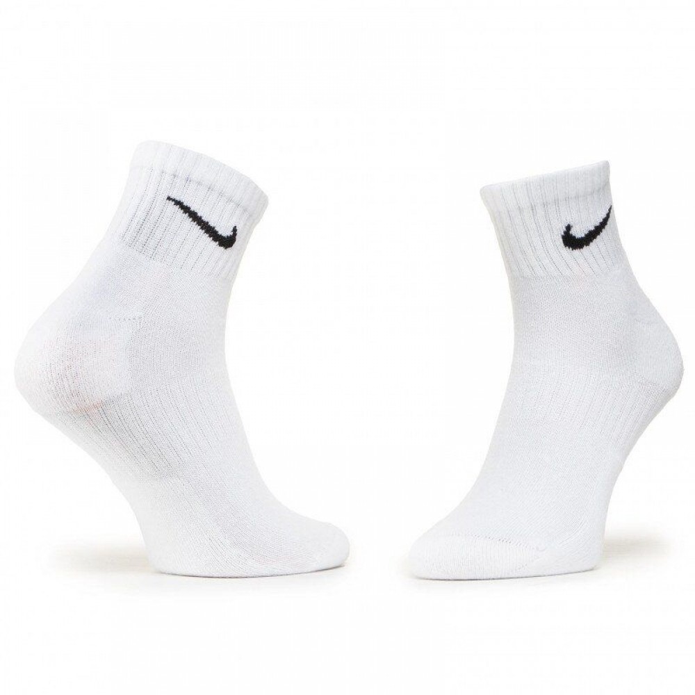 Носки спортивные Nike Everyday Cushion Ankle 3 пары белые (SX7667-100)