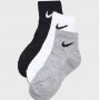 Носки спортивные Nike Everyday Cushion Ankle 3 пары (SX7667-901)