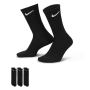 Носки Nike Everyday Lightweight Crew 3 пары черные (SX7676-010)