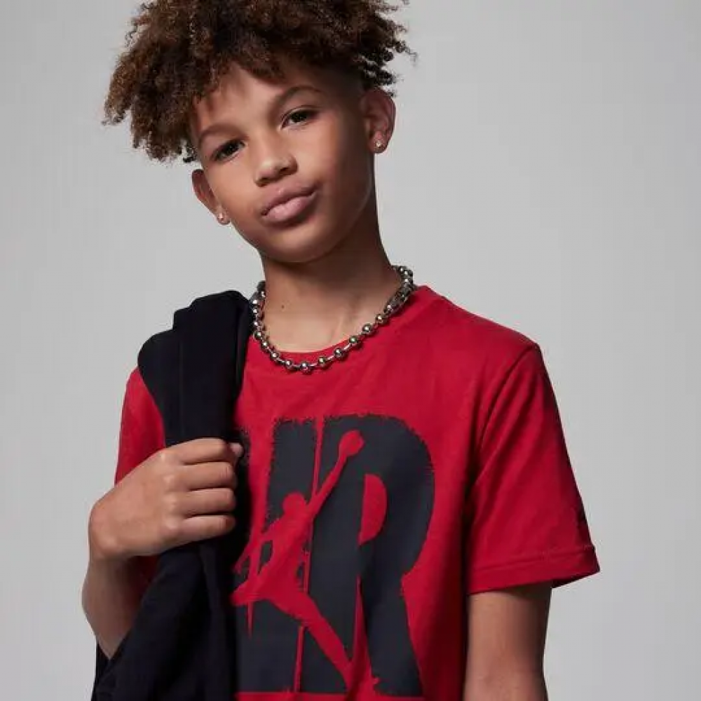 Футболка детская Jordan Air Out Tee Big Kids T-Shirt (95C815-R78)