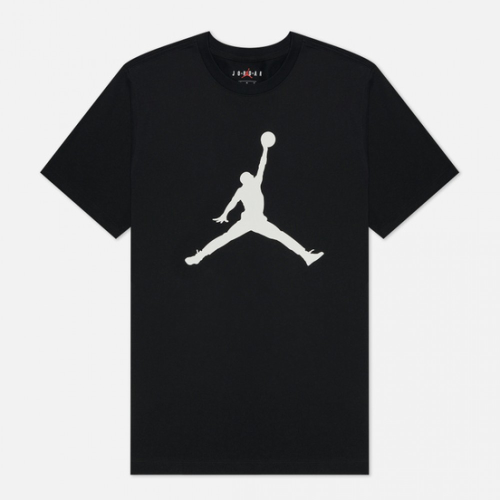 Футболка мужская Jordan Джордан Short Sleeve Crew черная оригинал (CJ0921-011)