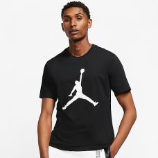 Футболка мужская Jordan Джордан Short Sleeve Crew черная оригинал (CJ0921-011)