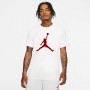 Футболка Jordan Jumpan Short Sleeve Crew мужская баскетбольная белая (CJ0921-102)