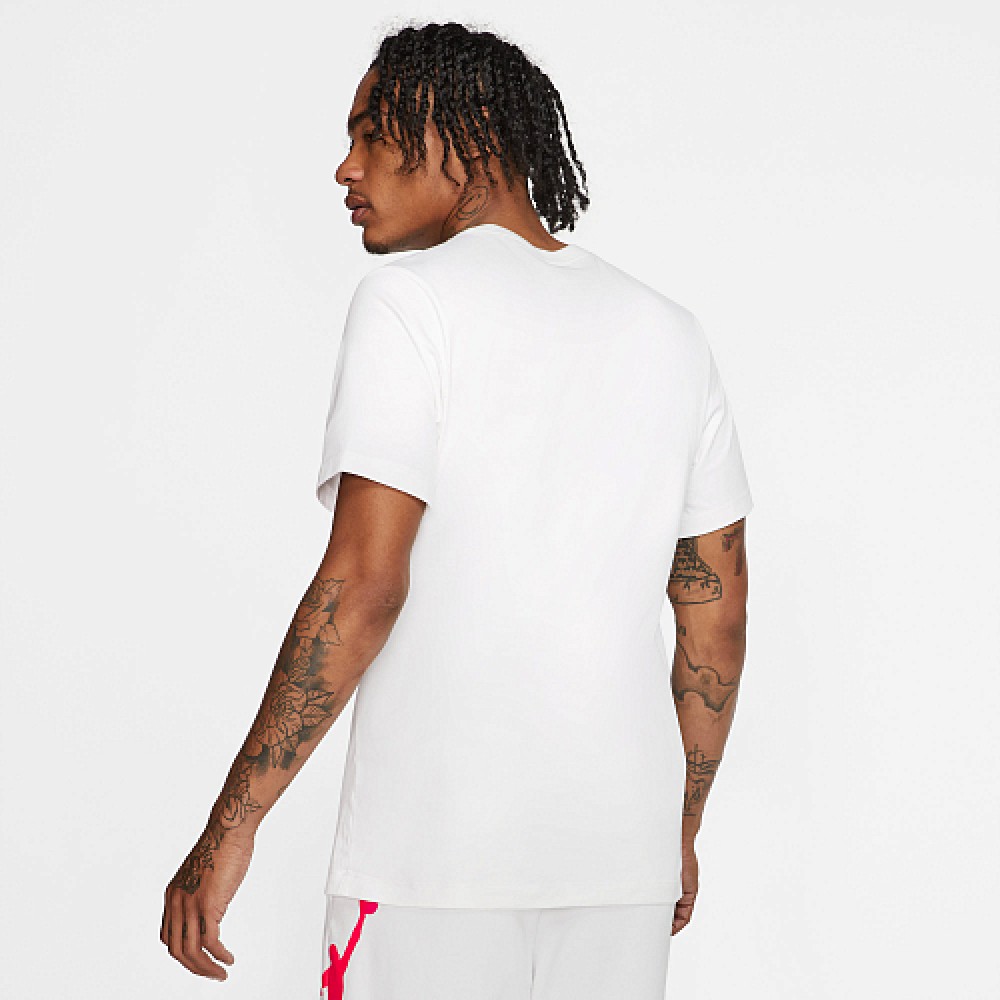 Футболка Jordan Jumpan Short Sleeve Crew мужская баскетбольная белая (CJ0921-102)
