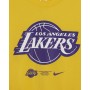 Футболка мужская баскетбольная Nike NBA Los Angeles Lakers Logo (CK8381-728)
